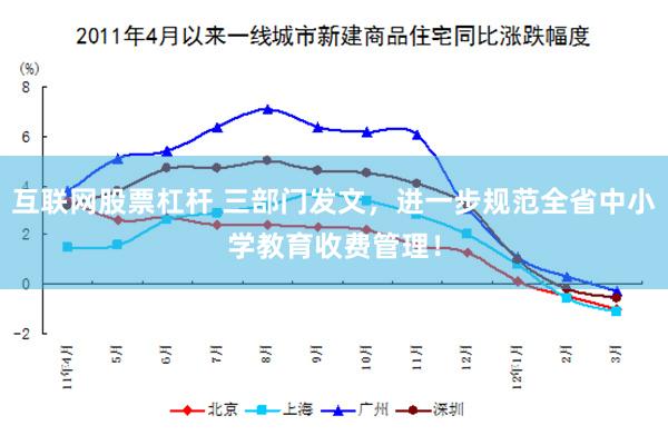 互联网股票杠杆 三部门发文，进一步规范全省中小学教育收费管理！