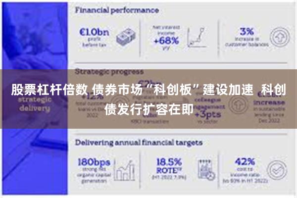 股票杠杆倍数 债券市场“科创板”建设加速  科创债发行扩容在即