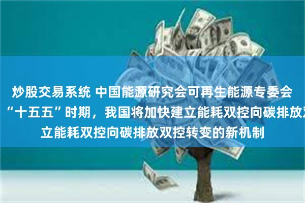 炒股交易系统 中国能源研究会可再生能源专委会特邀专家梁志鹏：“十五五”时期，我国将加快建立能耗双控向碳排放双控转变的新机制
