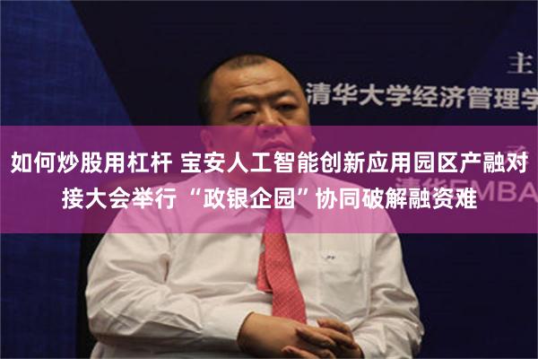 如何炒股用杠杆 宝安人工智能创新应用园区产融对接大会举行 “政银企园”协同破解融资难
